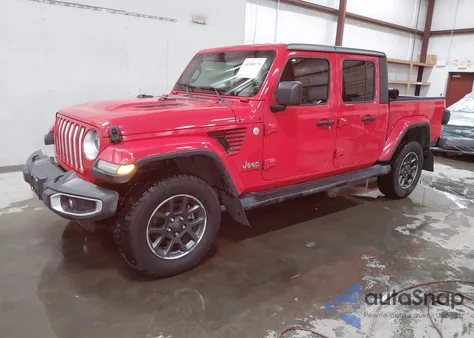 2020 Jeep Gladiator Overland 4X4 z USA, uszkodzony, nr VIN 1C6HJTFG7LL176964